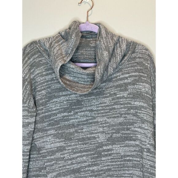 Aerie Gray Cowl Neck Sweater Size Small - Picture 2 of 5
